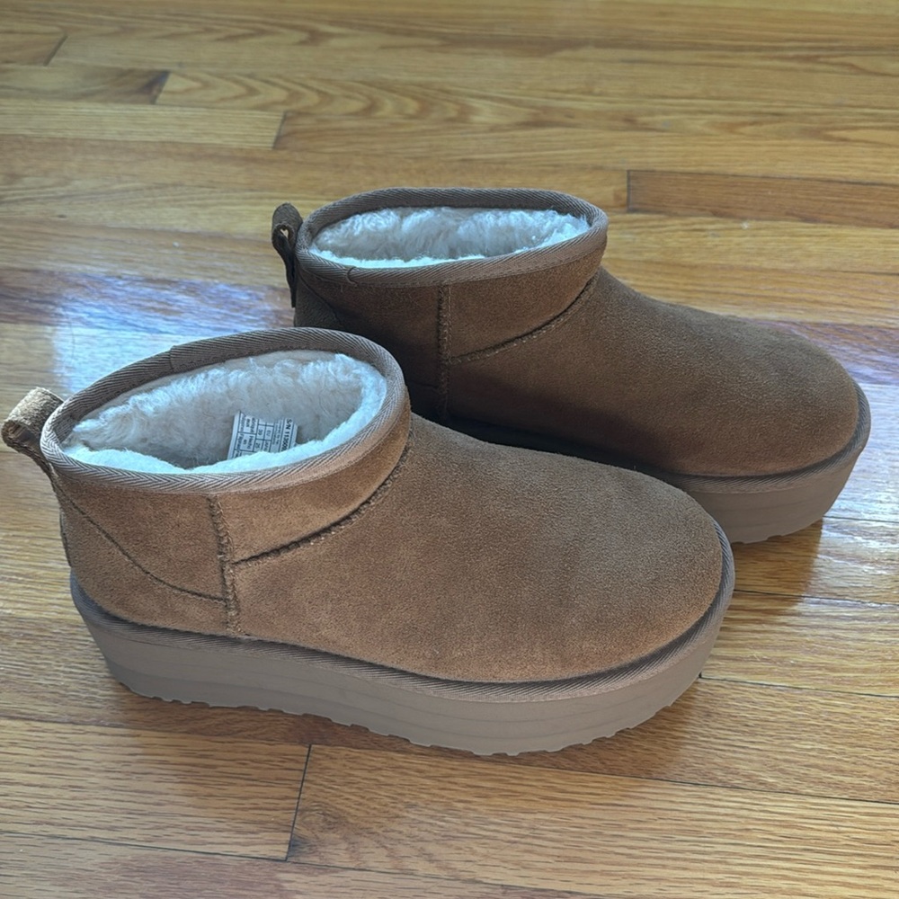Womens Ugg Classic Ultra Mini Platform boots